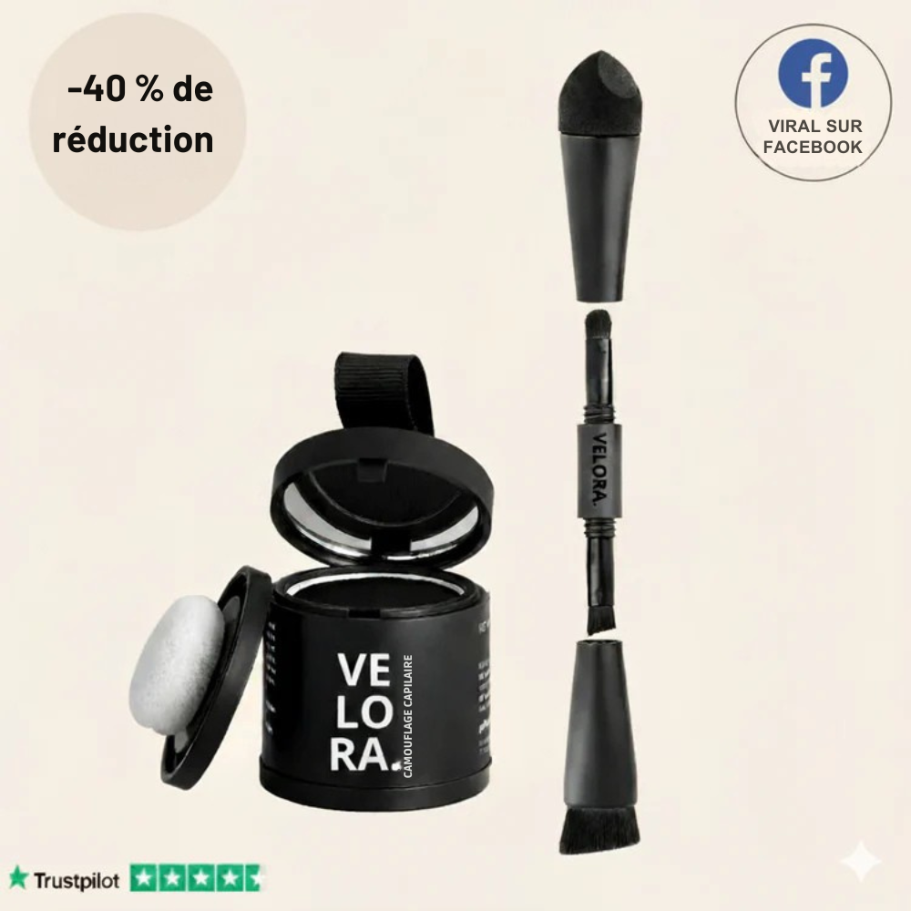 Velora™ - Poudre de camouflage capillaire ( Femme )