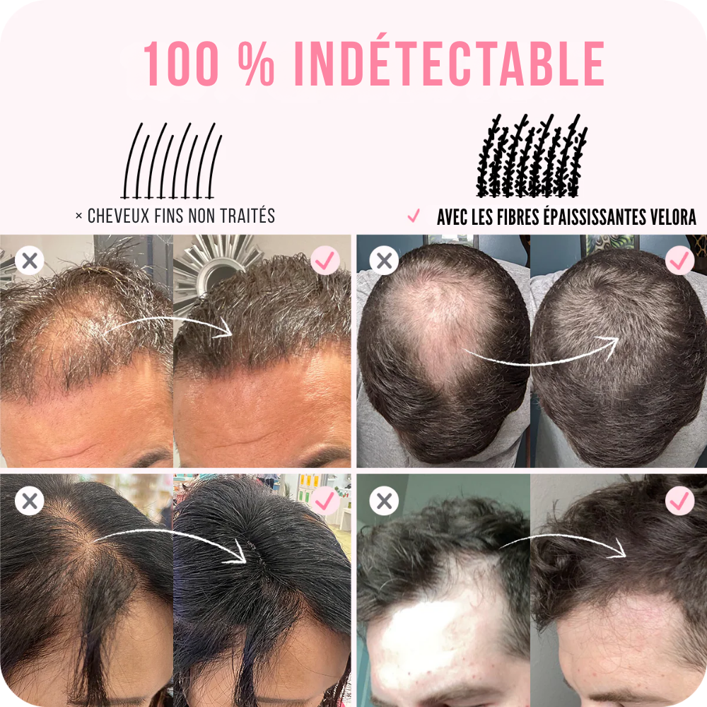 Velora™ - Fibres épaississantes pour les cheveux